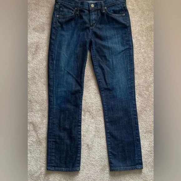 Citizens of humanity low rise slim straight jeans 25 - Picture 2 of 8